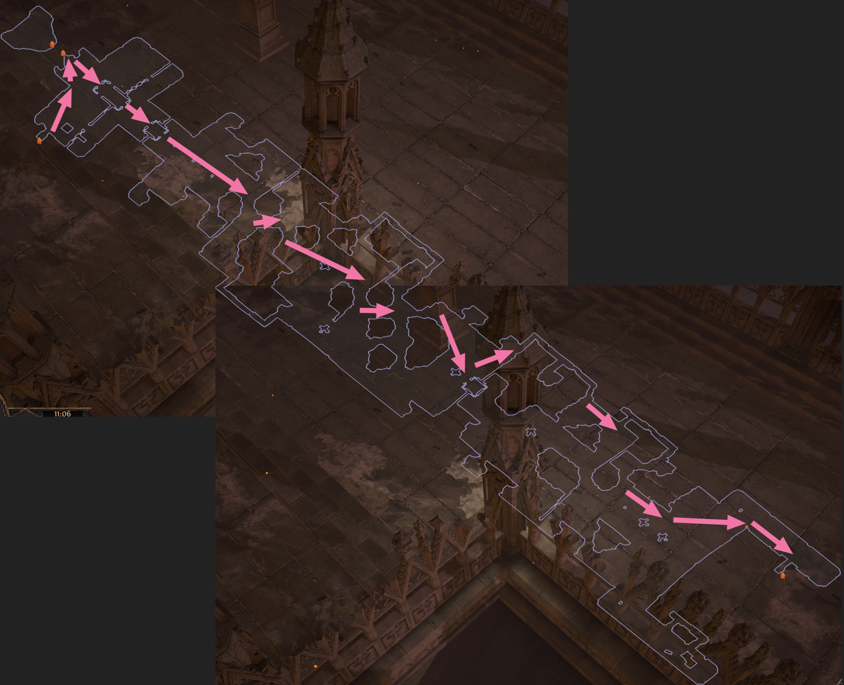 Cathedral Rooftop Variant 2